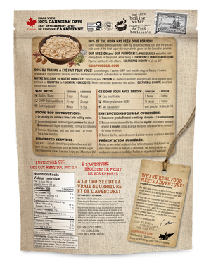 Roasted Nuts, Flax & Seeds - GORP Oatmeal Blend
