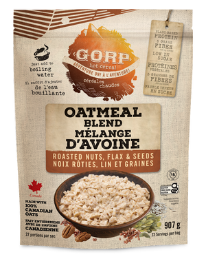 Roasted Nuts, Flax & Seeds - GORP Oatmeal Blend