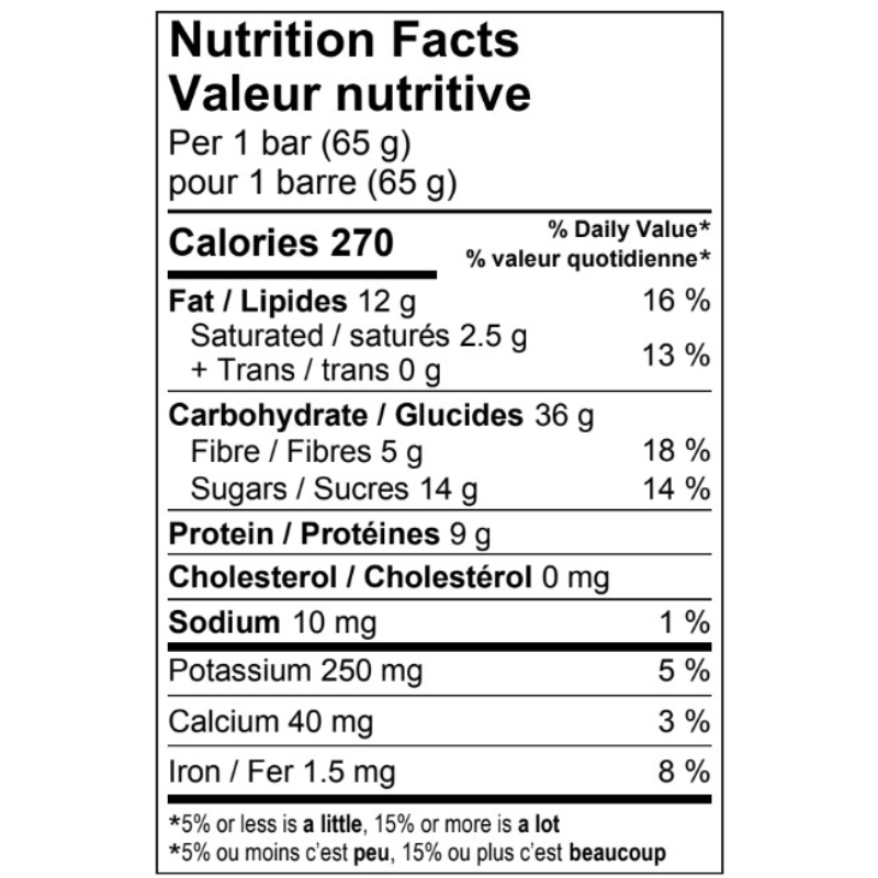 Peanut Butter & Apple - GORP Clean Energy Bars - Box of 12