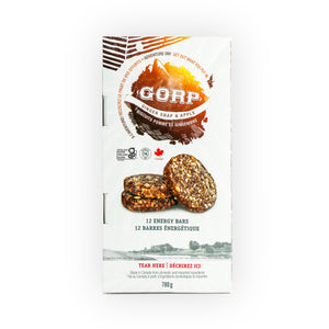 Ginger Snap & Apple - GORP Clean Energy Bars - Box of 12