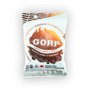 Ginger Snap & Apple - GORP Clean Energy Bars - Box of 12