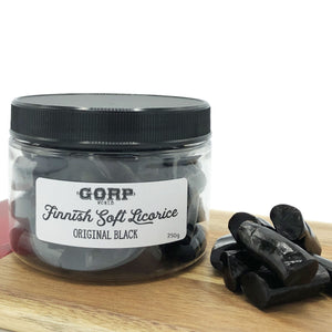 Finnish Soft Licorice - Original Black