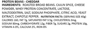 Protein Chips Cheddar Nutritional Facts and Ingredients