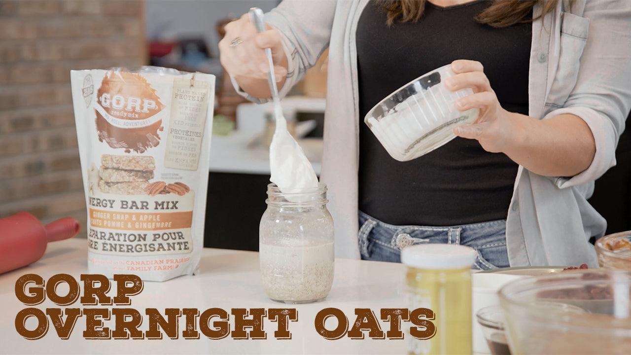 GORP Ready Mix makes Overnight Oats! Breakfast Hack!