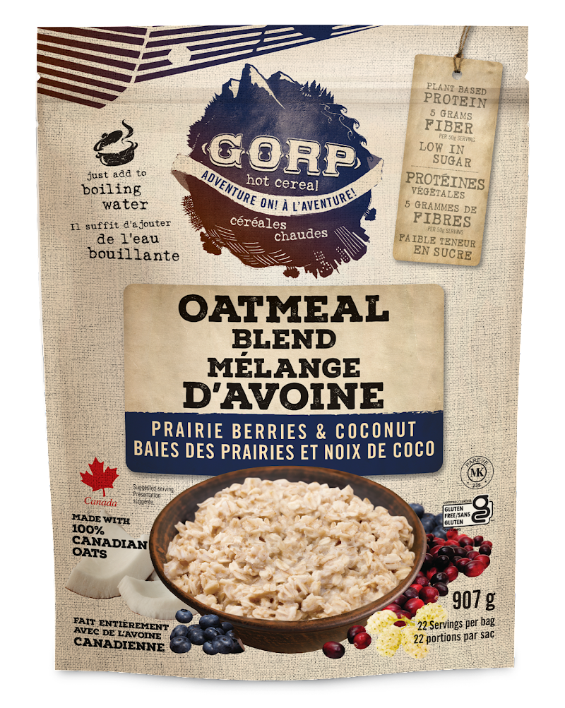 GORP Oatmeal Blend - Prairie Berries & Coconut