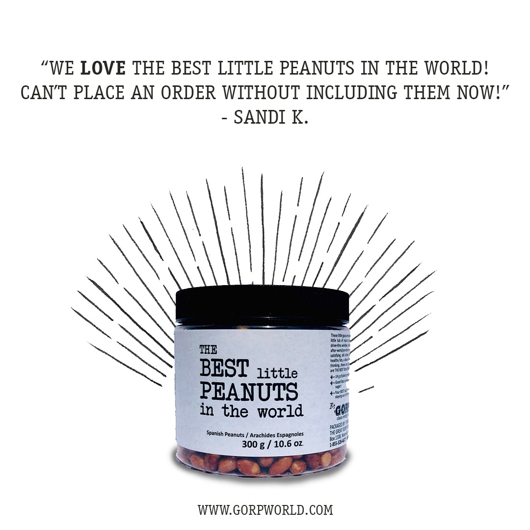 The Best Little Peanuts in the World. The best snack if you are limiting your sugar and want lots of protein and healthy fats!
