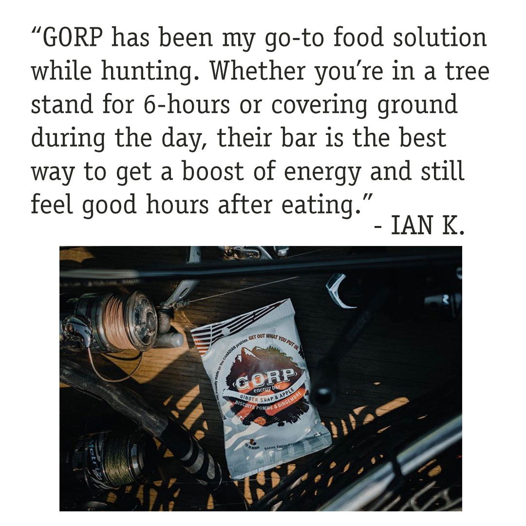 Great bars for taking into the outdoors, hiking, fishing, hunting and any kind of outdoor adventure!