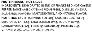 Protein Chips Hot Sauce Nutrition Facts and Ingredients