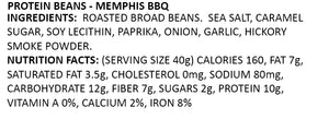 Memphis BBQ Protein Chips Ingredients and Nutrition Facts information